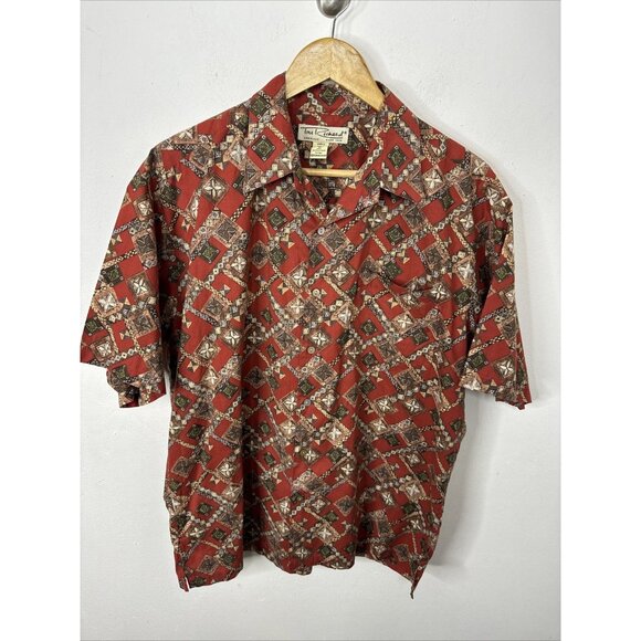 Tori Richard Honolulu Hawaiian shirt men's M short sleeve real Hawaiian - Picture 1 of 5